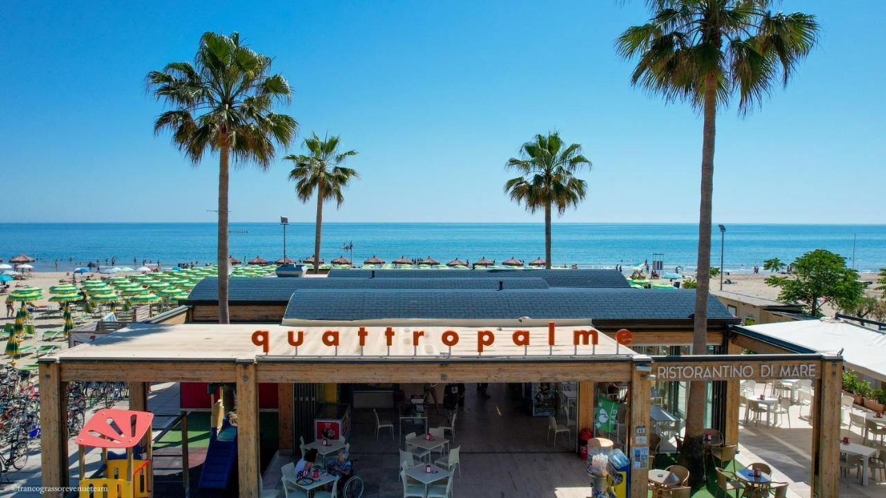 Hotel Quattropalme Tortoreto Bagian luar foto