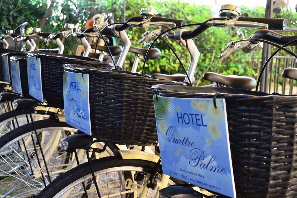 Hotel Quattropalme Tortoreto Bagian luar foto