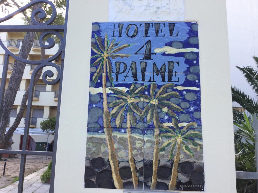 Hotel Quattropalme Tortoreto Bagian luar foto